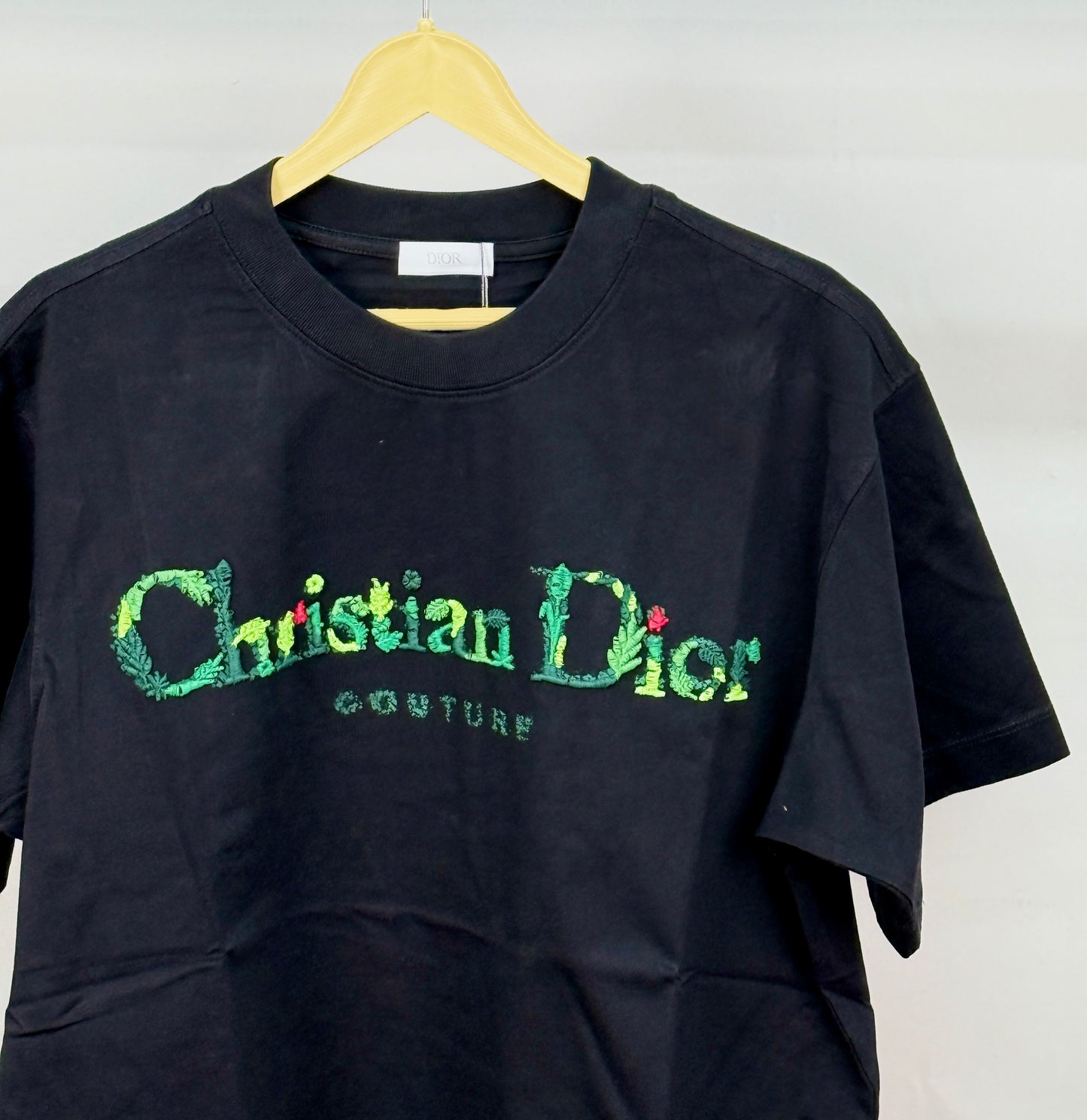 CHRISTIAN_DIO_R BLACK TSHIRT