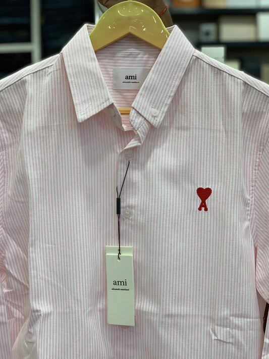 AM I LINING SHIRT WITH RED LOGO