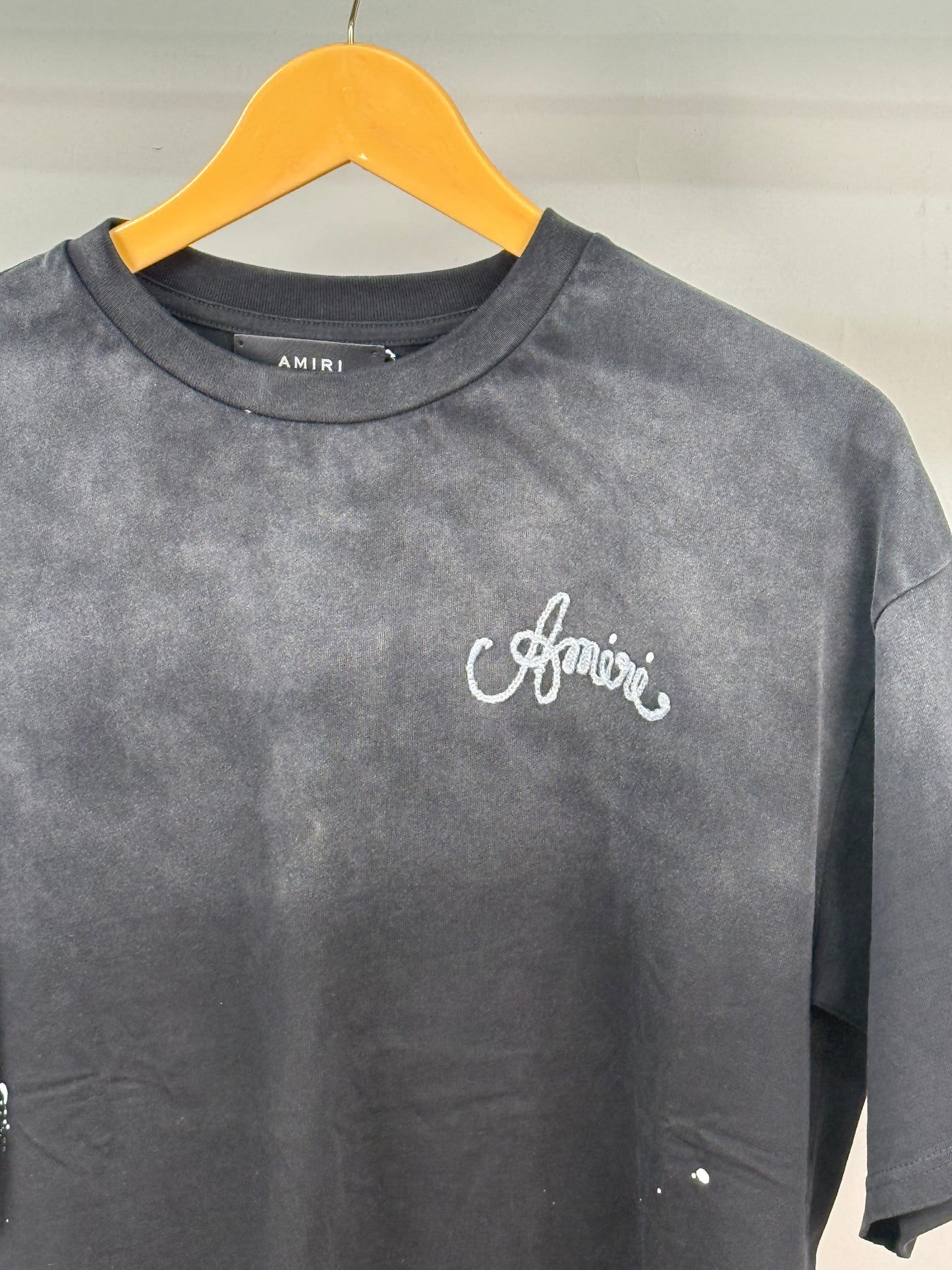 AMIR_I WASH BLACK TSHIRT