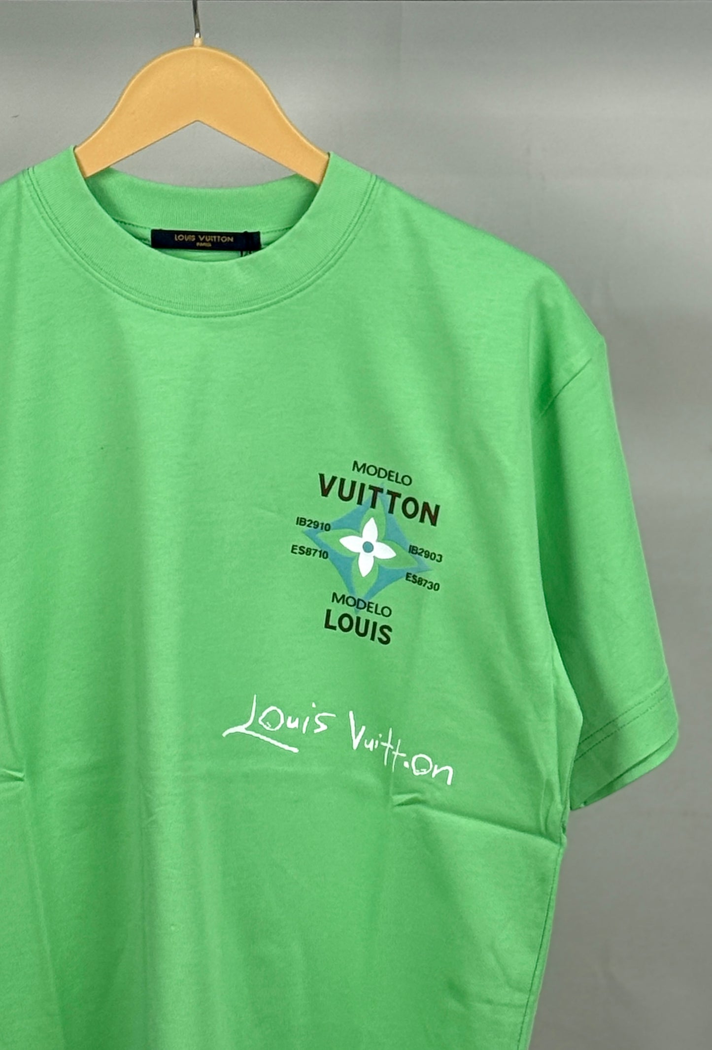 LOUIS_VUITTO_N GREEN TSHIRT