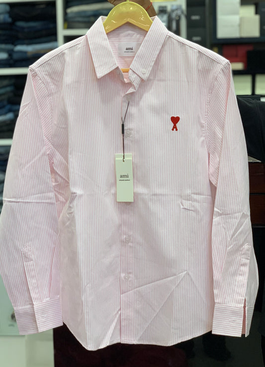AM I LINING SHIRT WITH RED LOGO