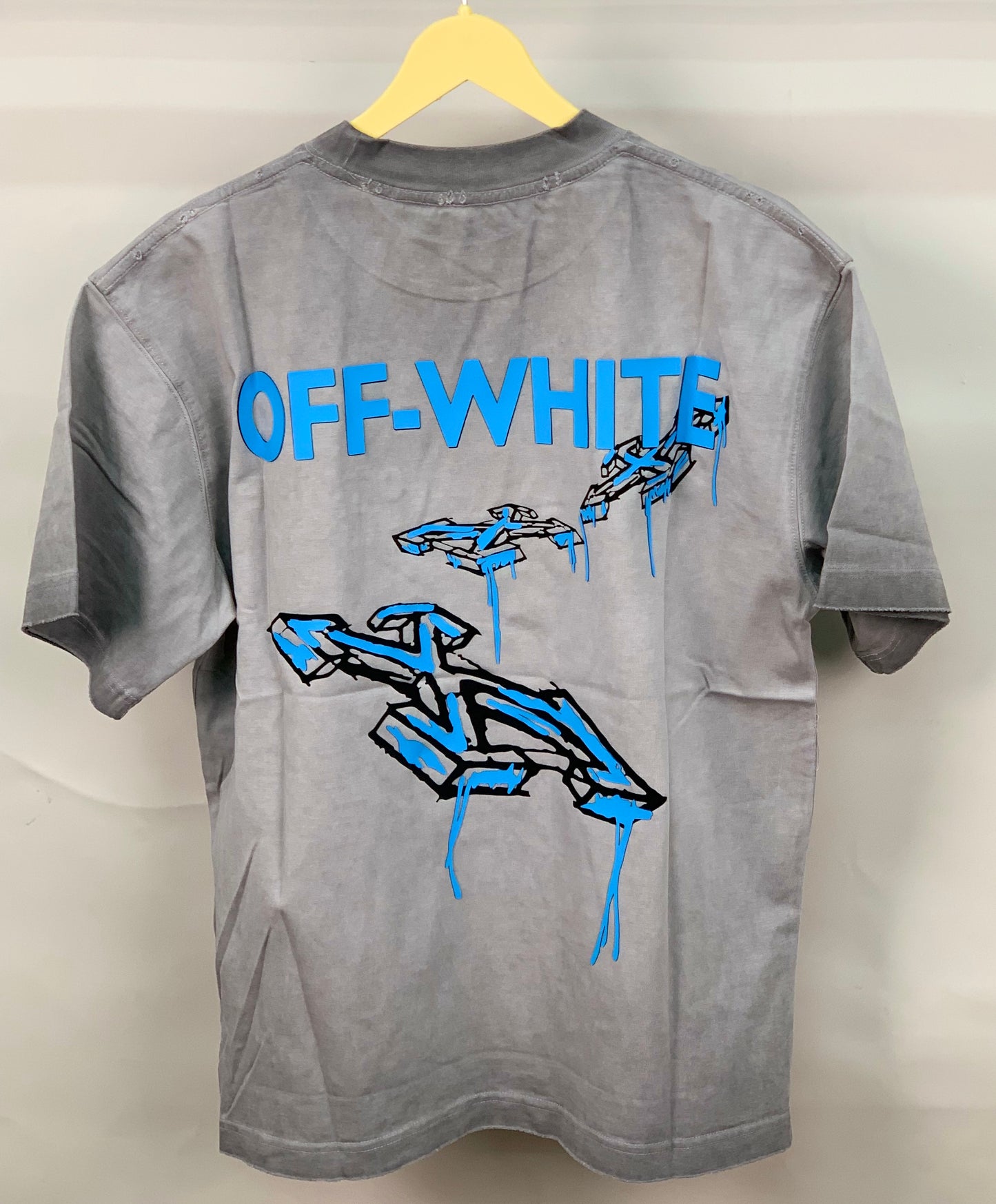 OFF_WHIT_E TSHIRT GREY