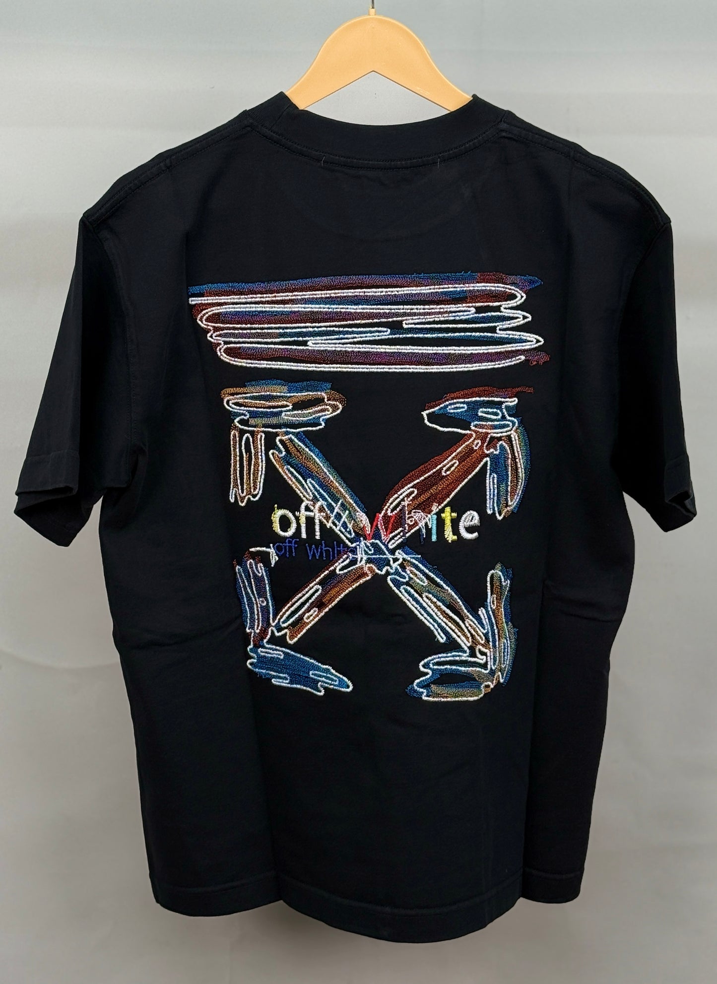 OFF_WHITE BLACK TSHIRT