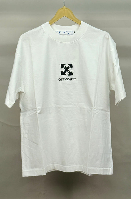 OFF_WHITE WASH OVERSIZED  TSHIRT