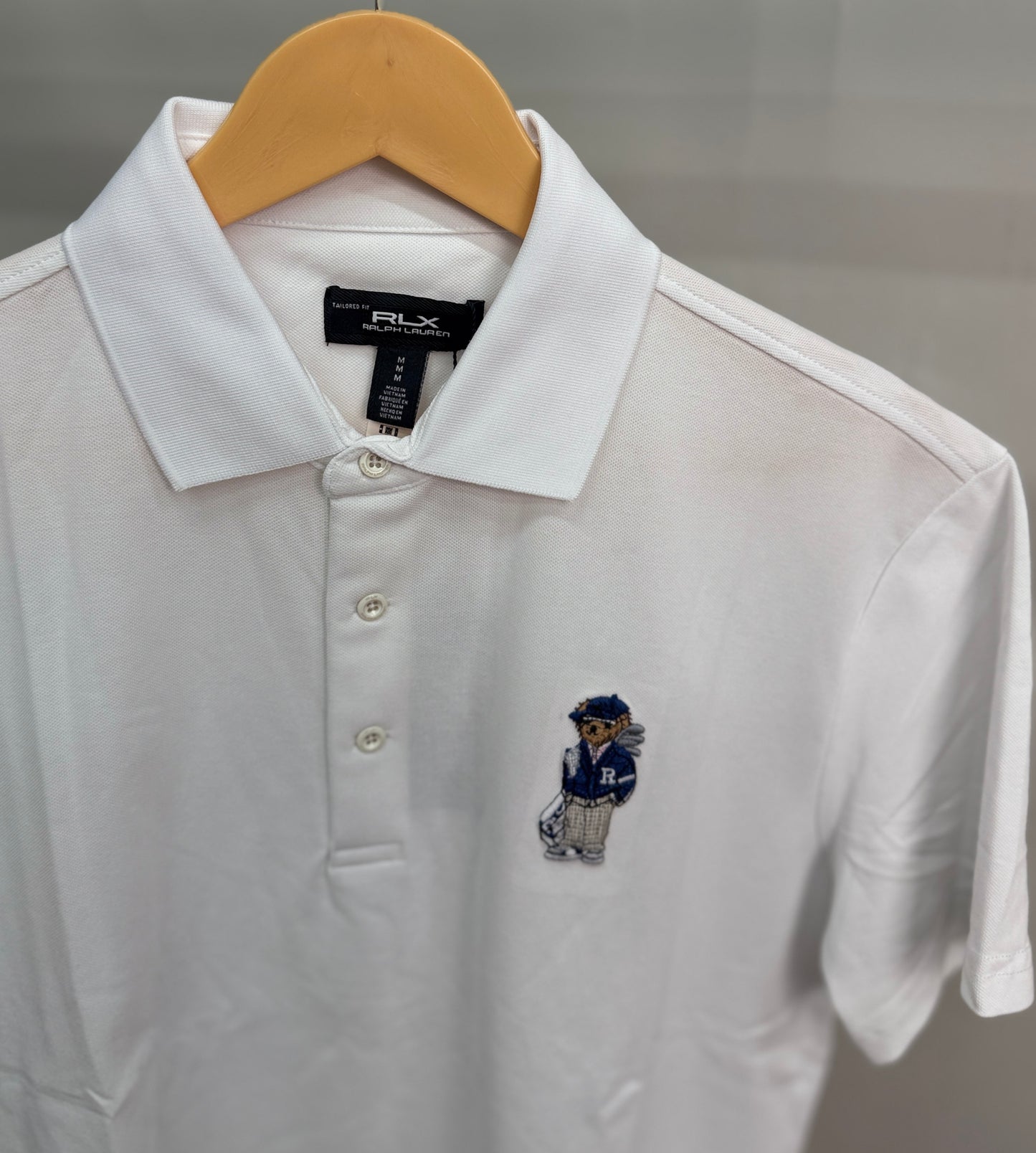 RL_X POLO WHITE TSHIRT