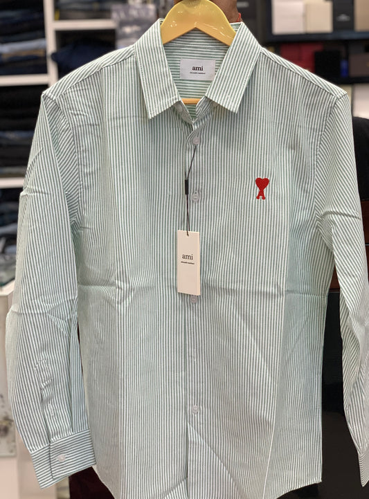 AM I LINING SHIRT WITH RED LOGO