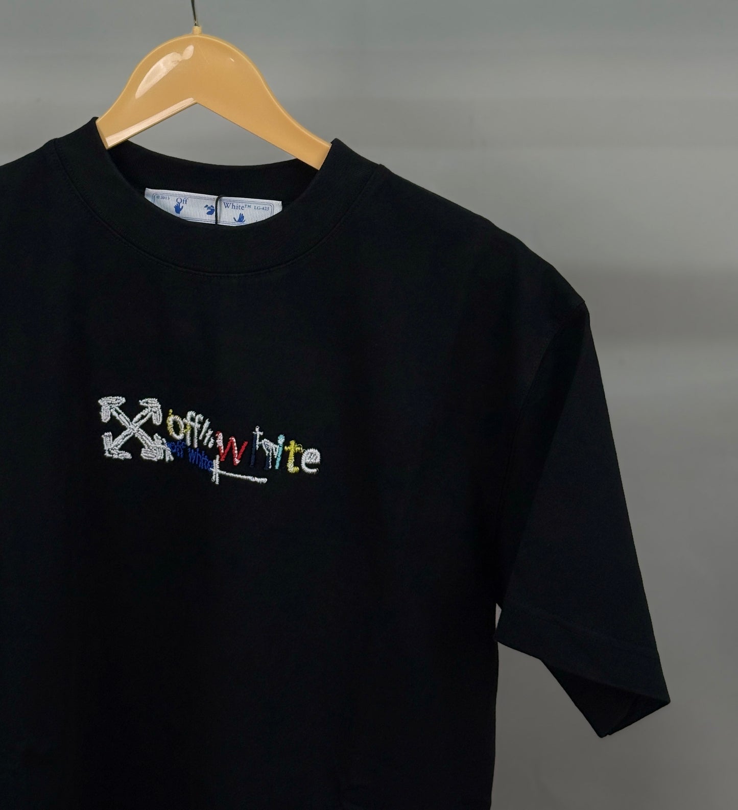 OFF_WHITE BLACK TSHIRT