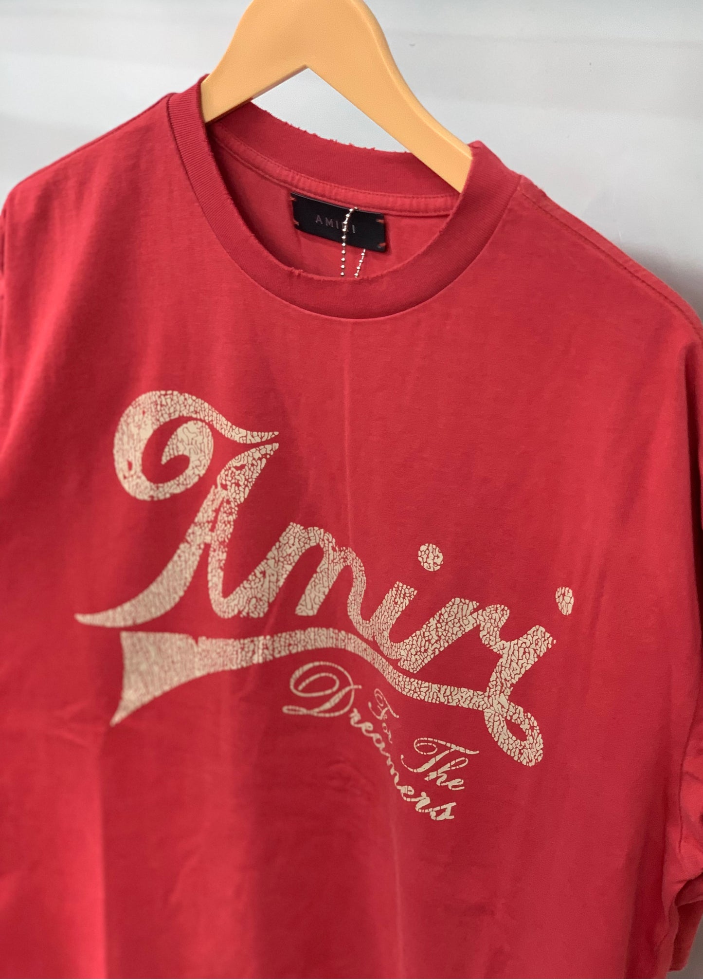 AMIR_I RED WASH TSHIRT