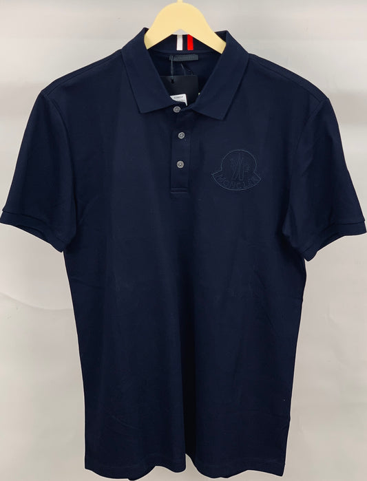 MONCLE_R POLO BLACK TSHIRT