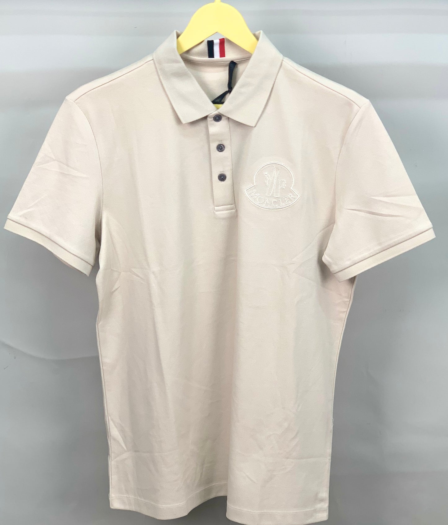 MONCLE_R POLO BEIGE TSHIRT