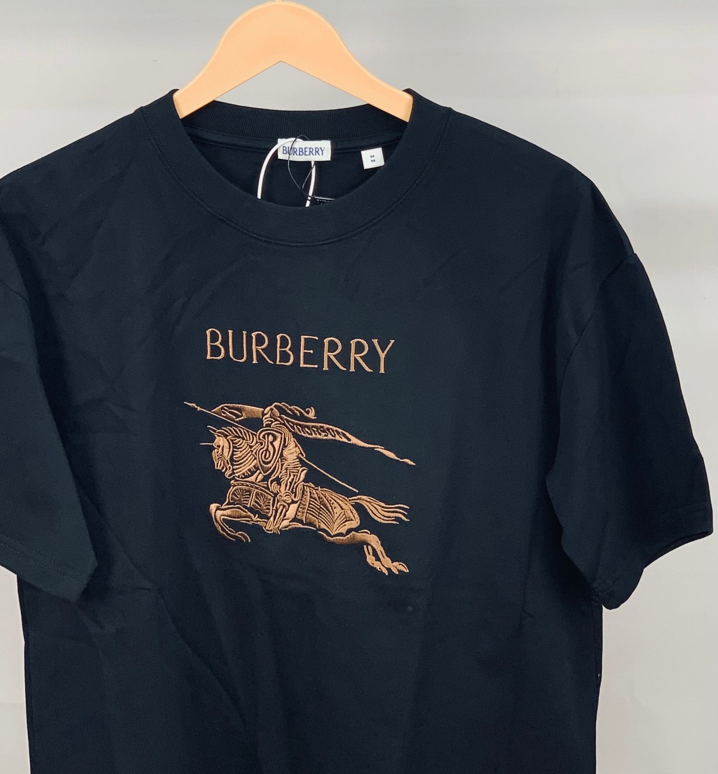 BURBERR_Y BLACK TSHIRT