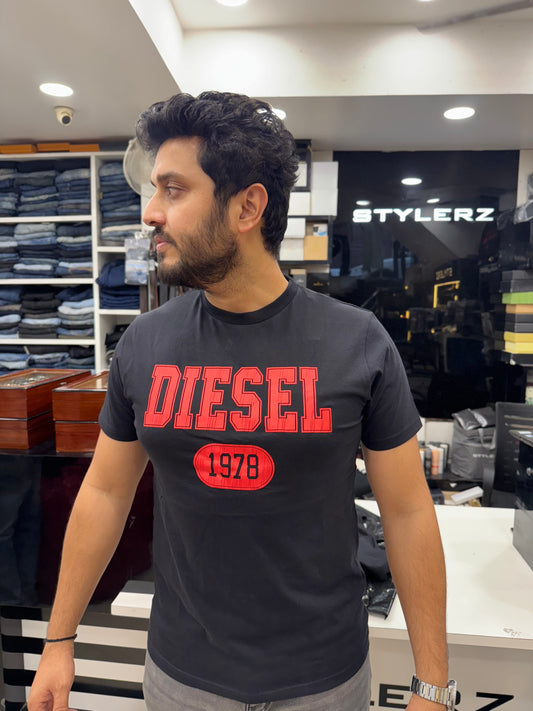 DIESE_L BLACK TSHIRT