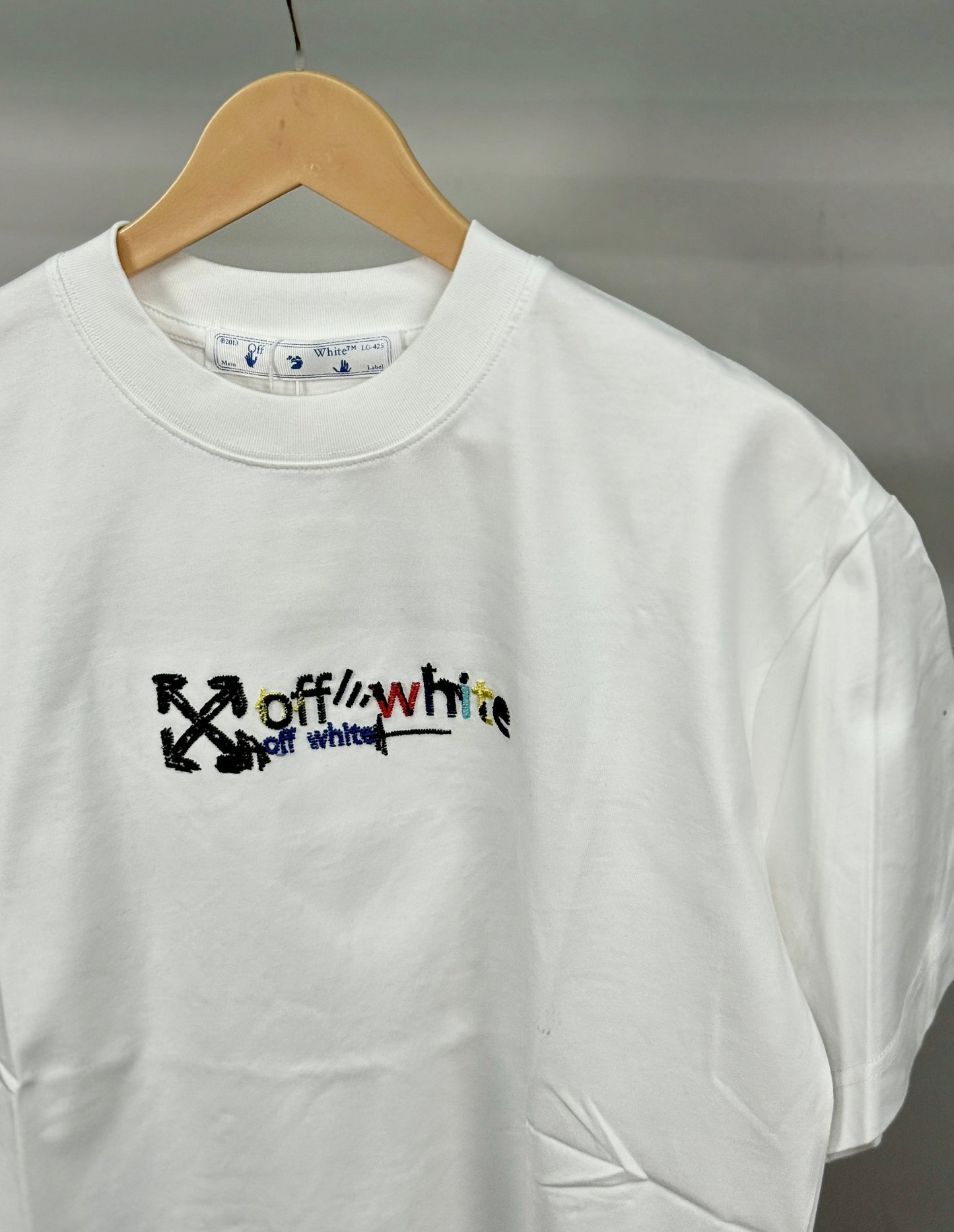 OFF_WHITE WHITE TSHIRT