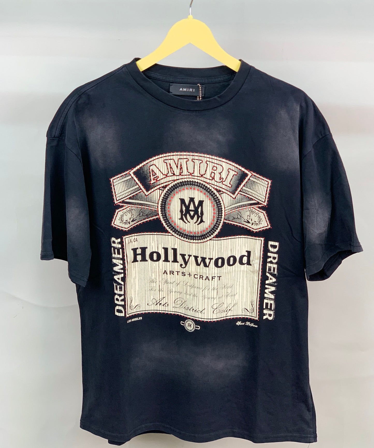 AMIR_I WASH BLACK TSHIRT