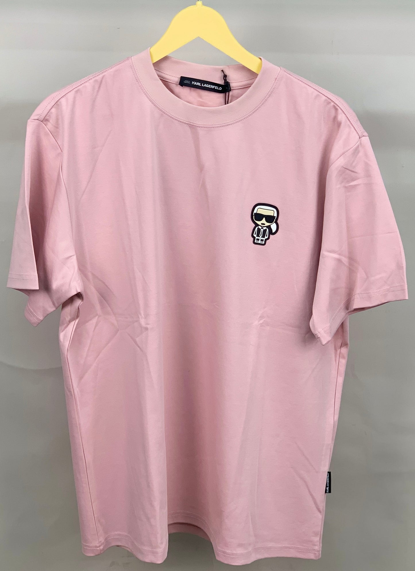 KAR_L LAGERFELD PINK TSHIRT