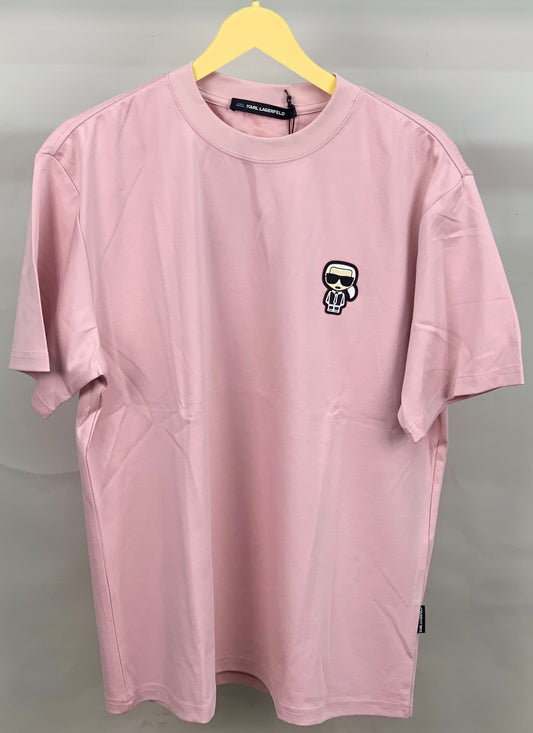 KAR_L LAGERFELD PINK TSHIRT