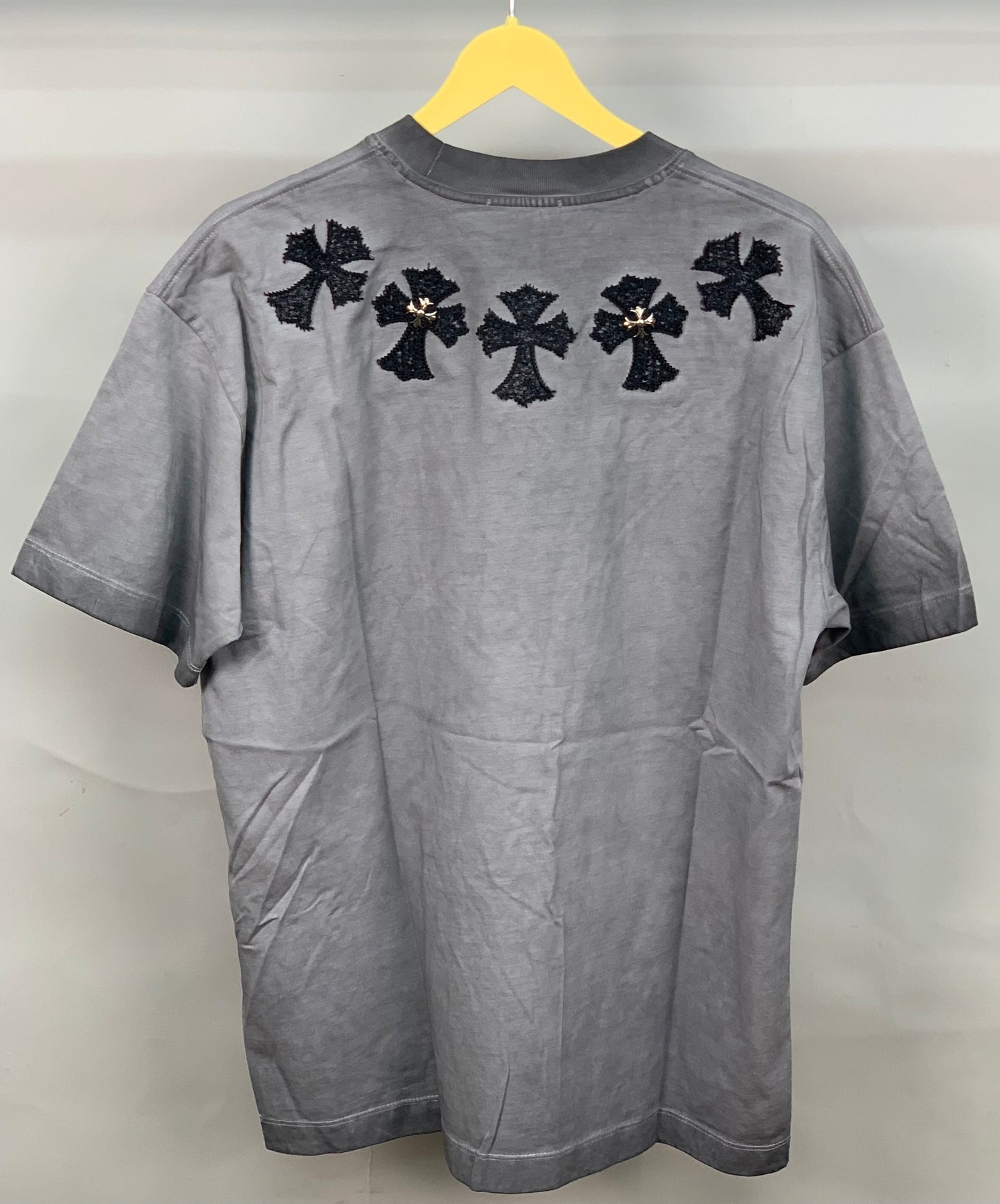 CHROME_HEARTS STUD GREY TSHIRT