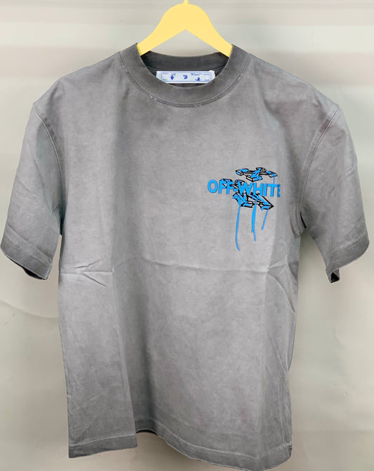 OFF_WHIT_E TSHIRT GREY