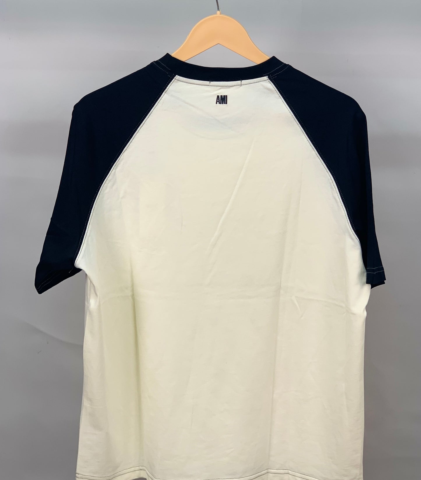 AM_I OFF WHITE BLACK TSHIRT