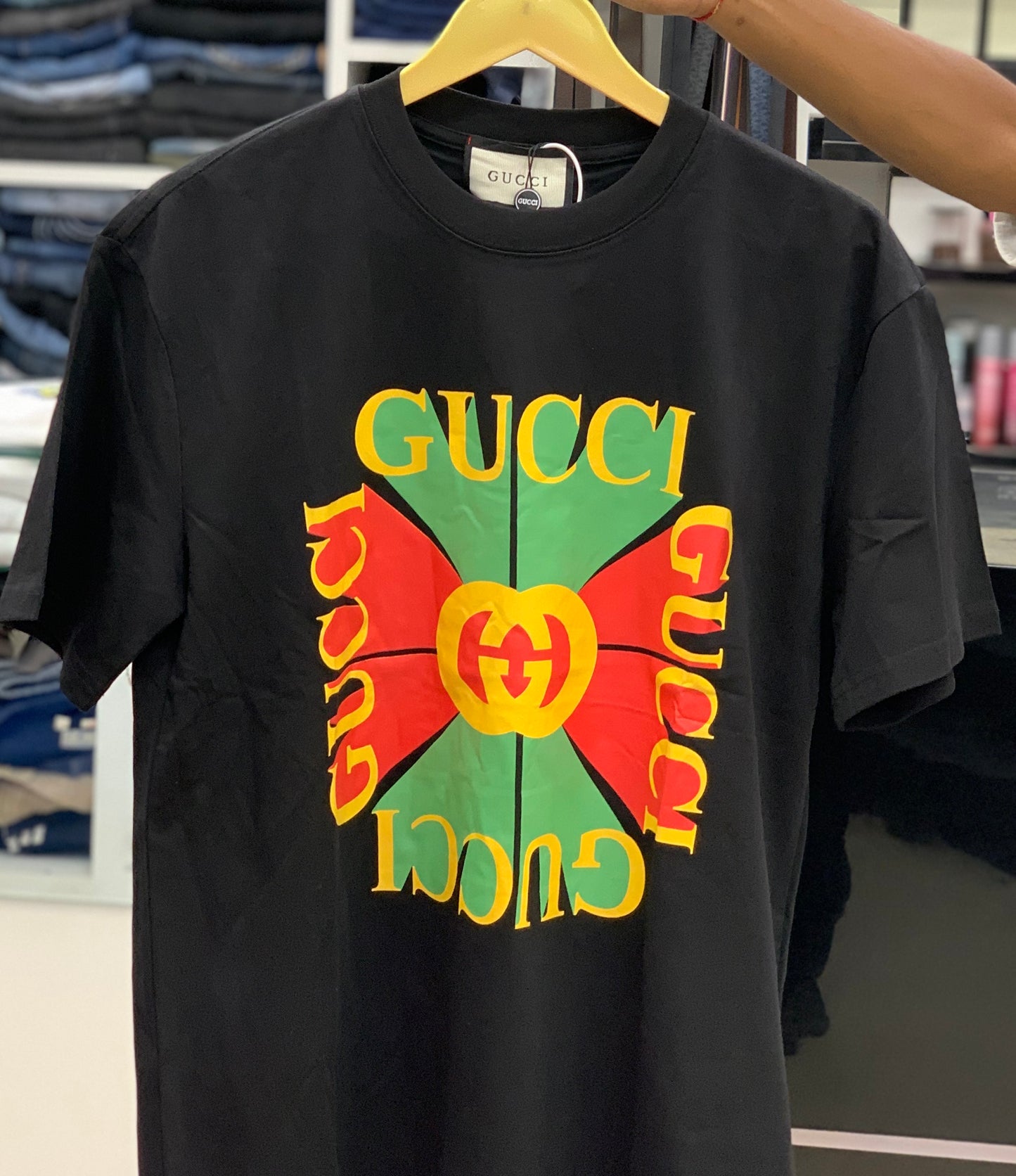 GUCC_I BLACK TSHIRT