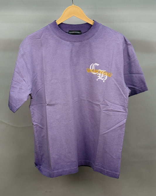 CHROME_HEARTS  PURPLE TSHIRT