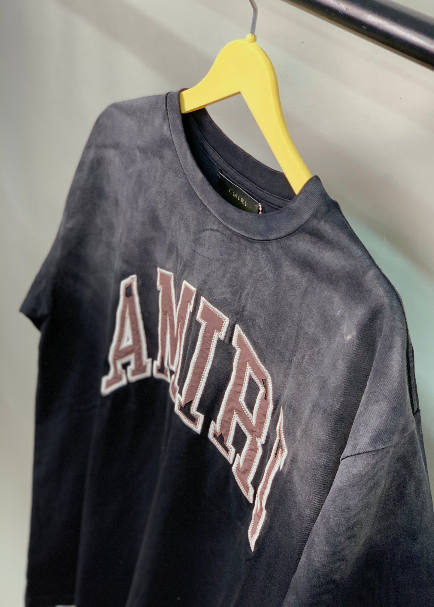 AMIR_I BLACK WASH TSHIRT