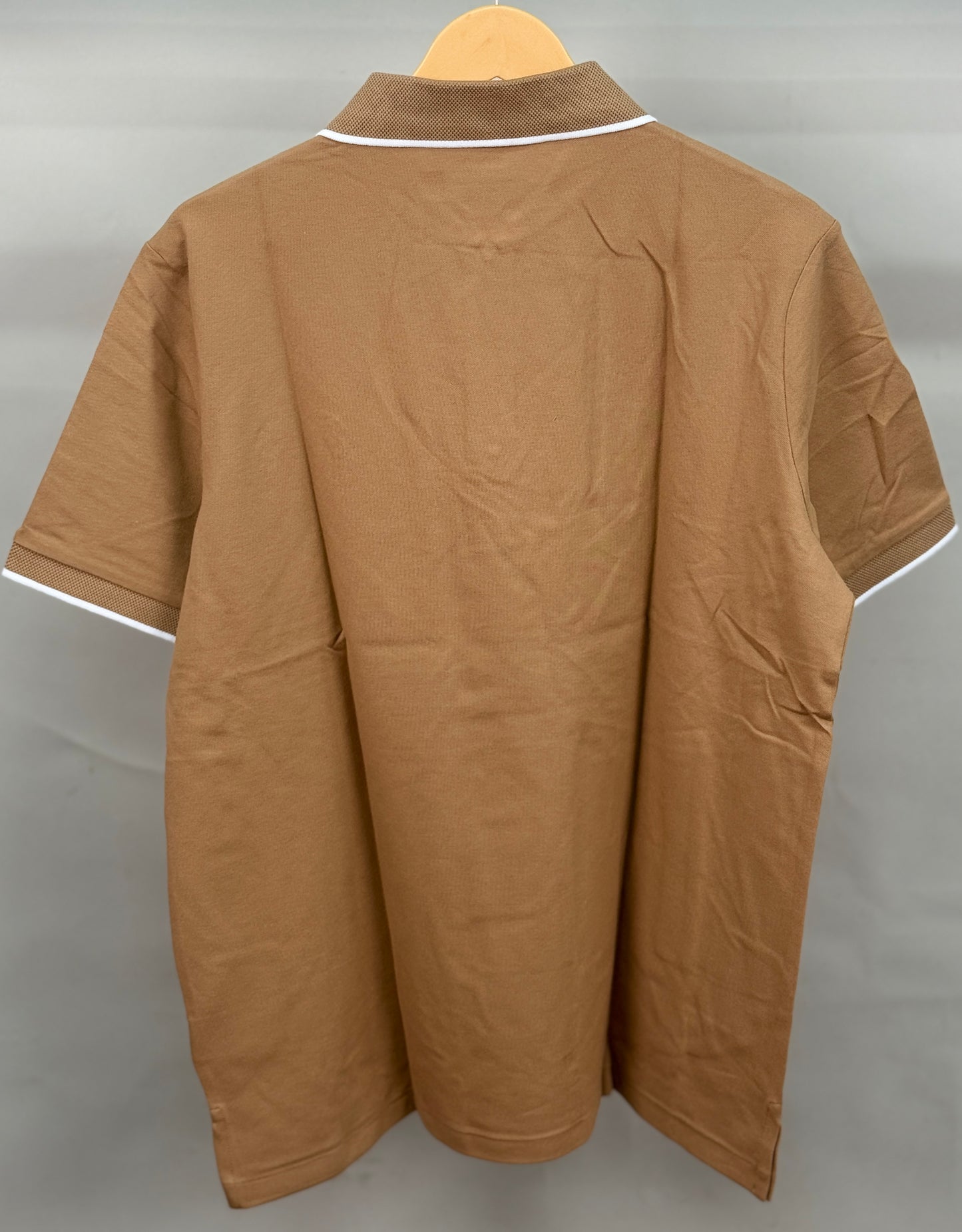 POL_O LIGHT BROWN TSHIRT