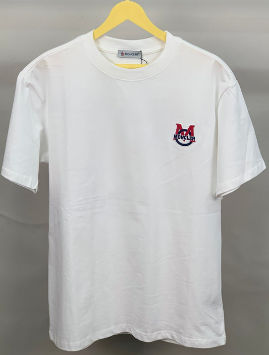 MONCLE_R WHITE  RED TSHIRT