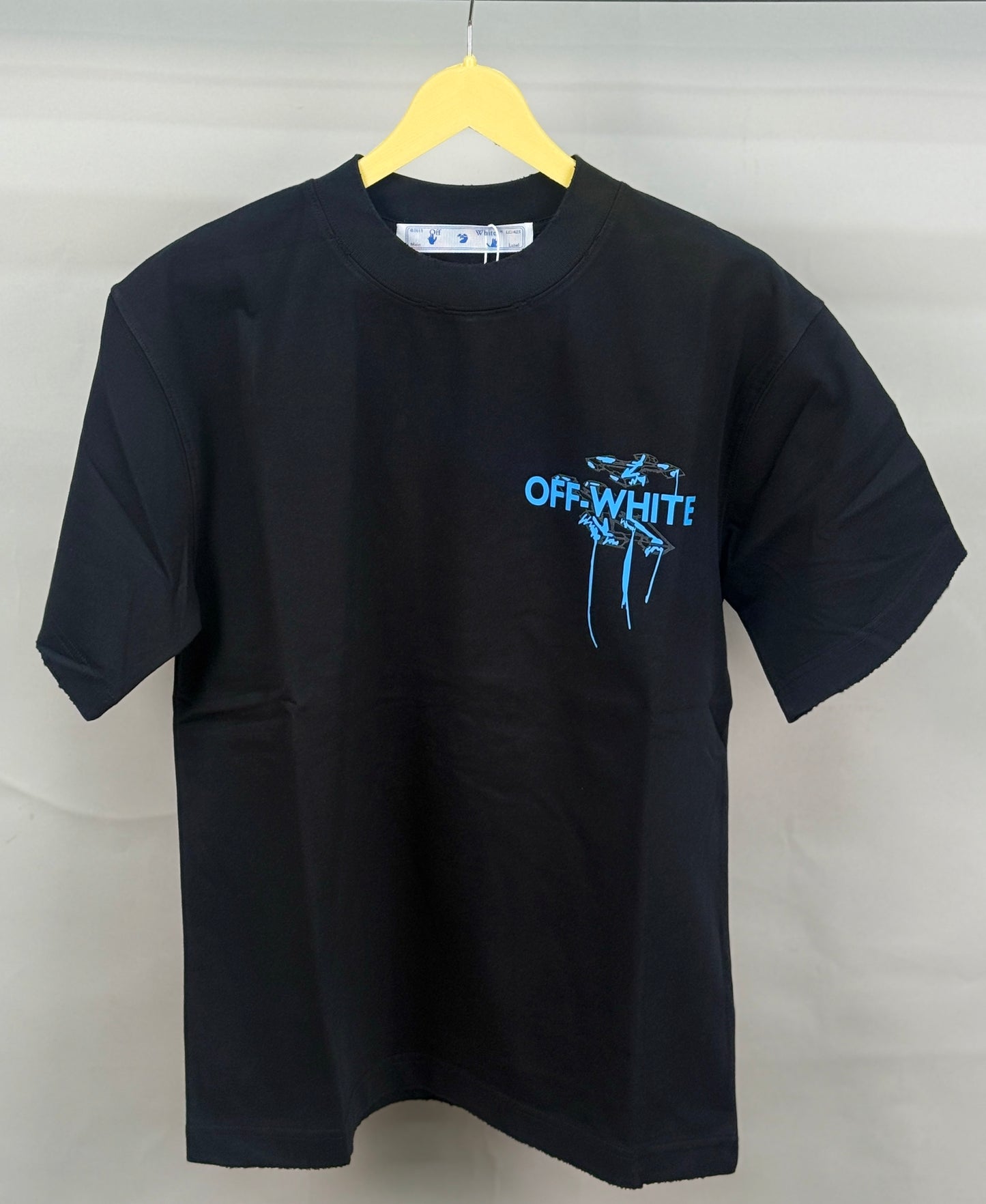 OFF_WHIT_E TSHIRT BLACK