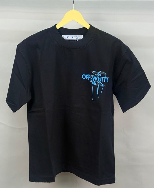 OFF_WHIT_E TSHIRT BLACK