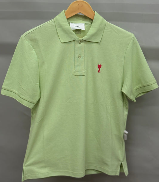 AM_I POLO PASTEL GREEN