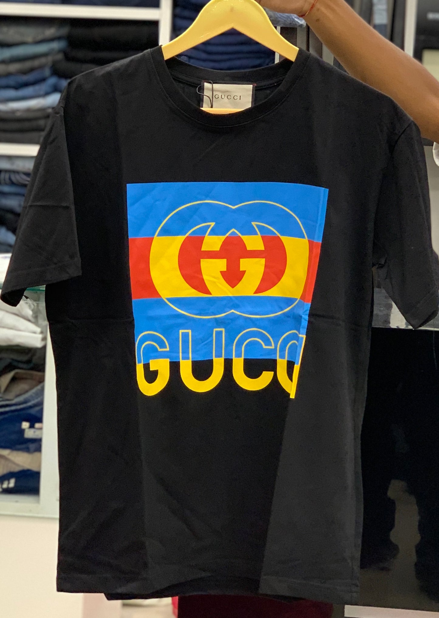 GUCC_I BLACK TSHIRT