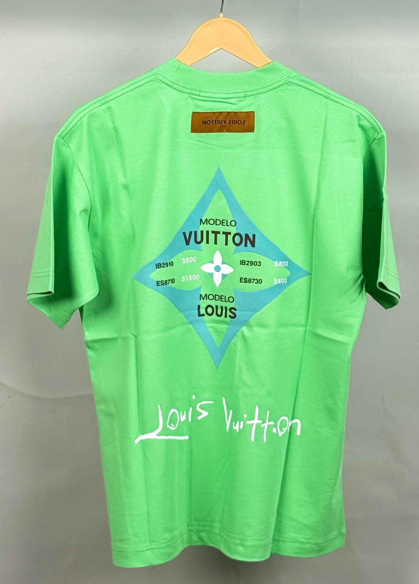 LOUIS_VUITTO_N GREEN TSHIRT