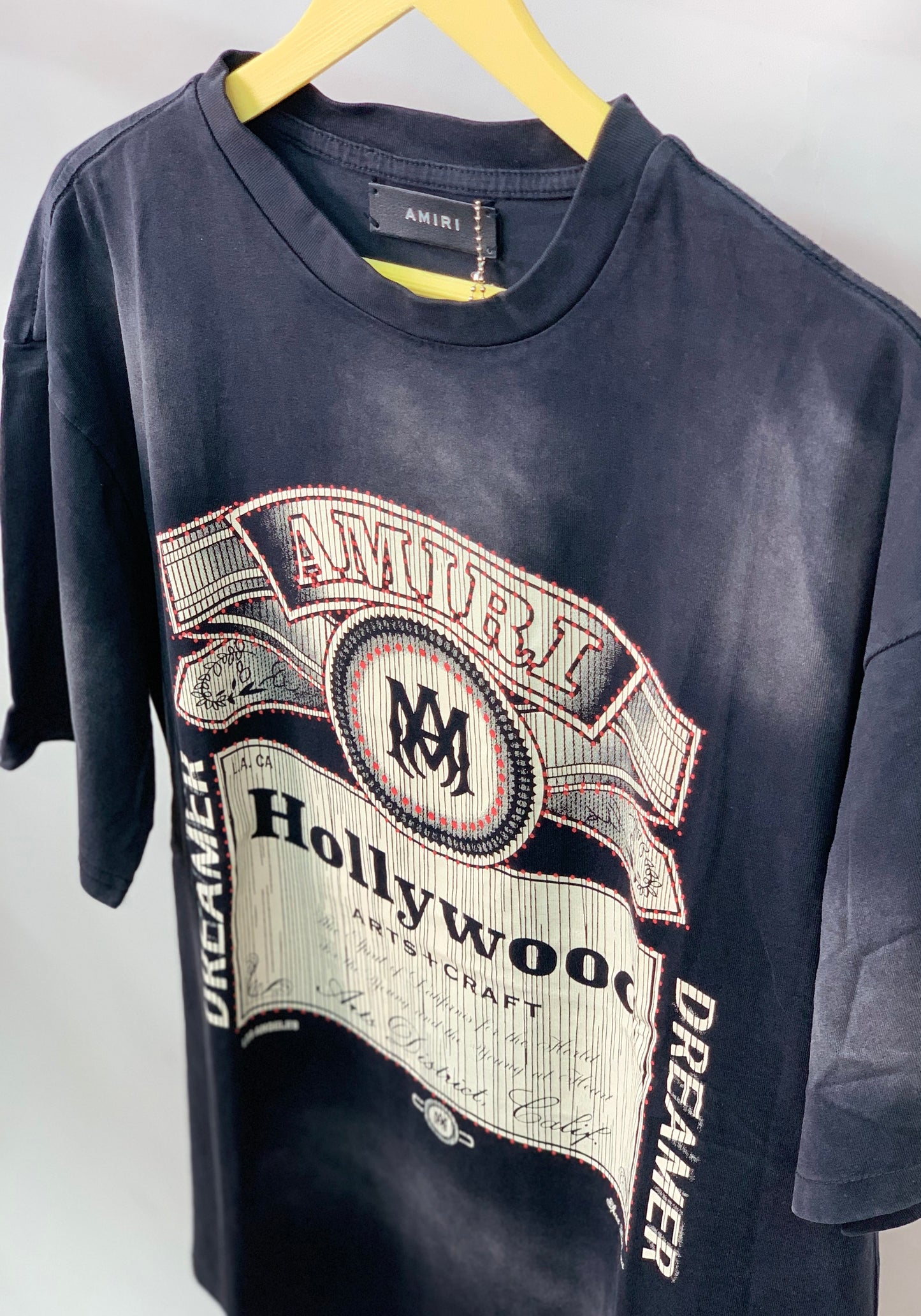 AMIR_I WASH BLACK TSHIRT