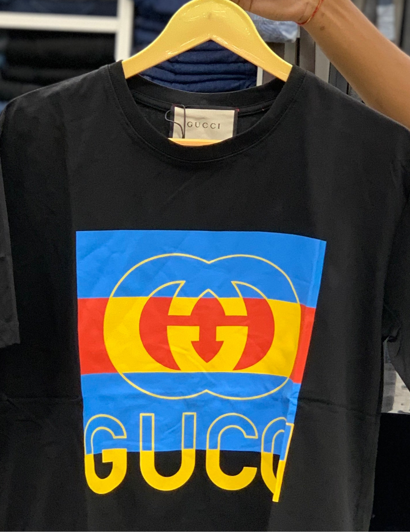 GUCC_I BLACK TSHIRT