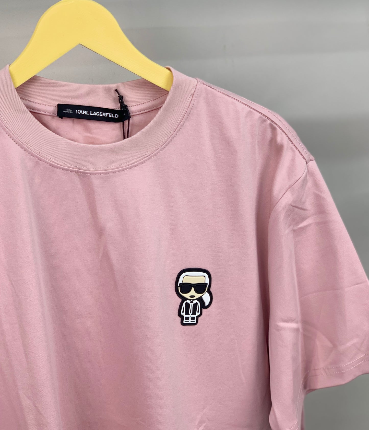 KAR_L LAGERFELD PINK TSHIRT