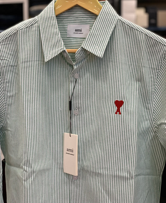 AM I LINING SHIRT WITH RED LOGO