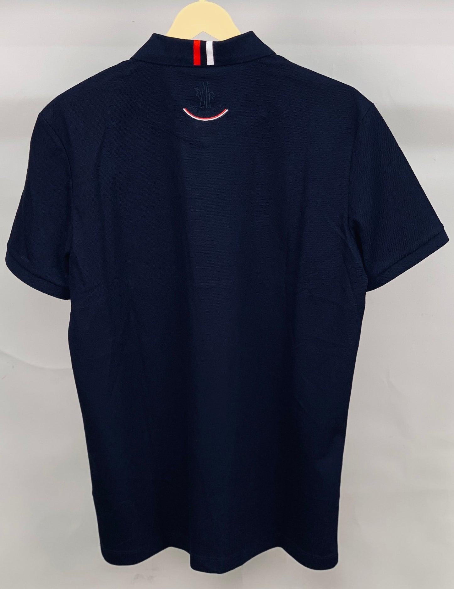 MONCLE_R POLO BLACK TSHIRT