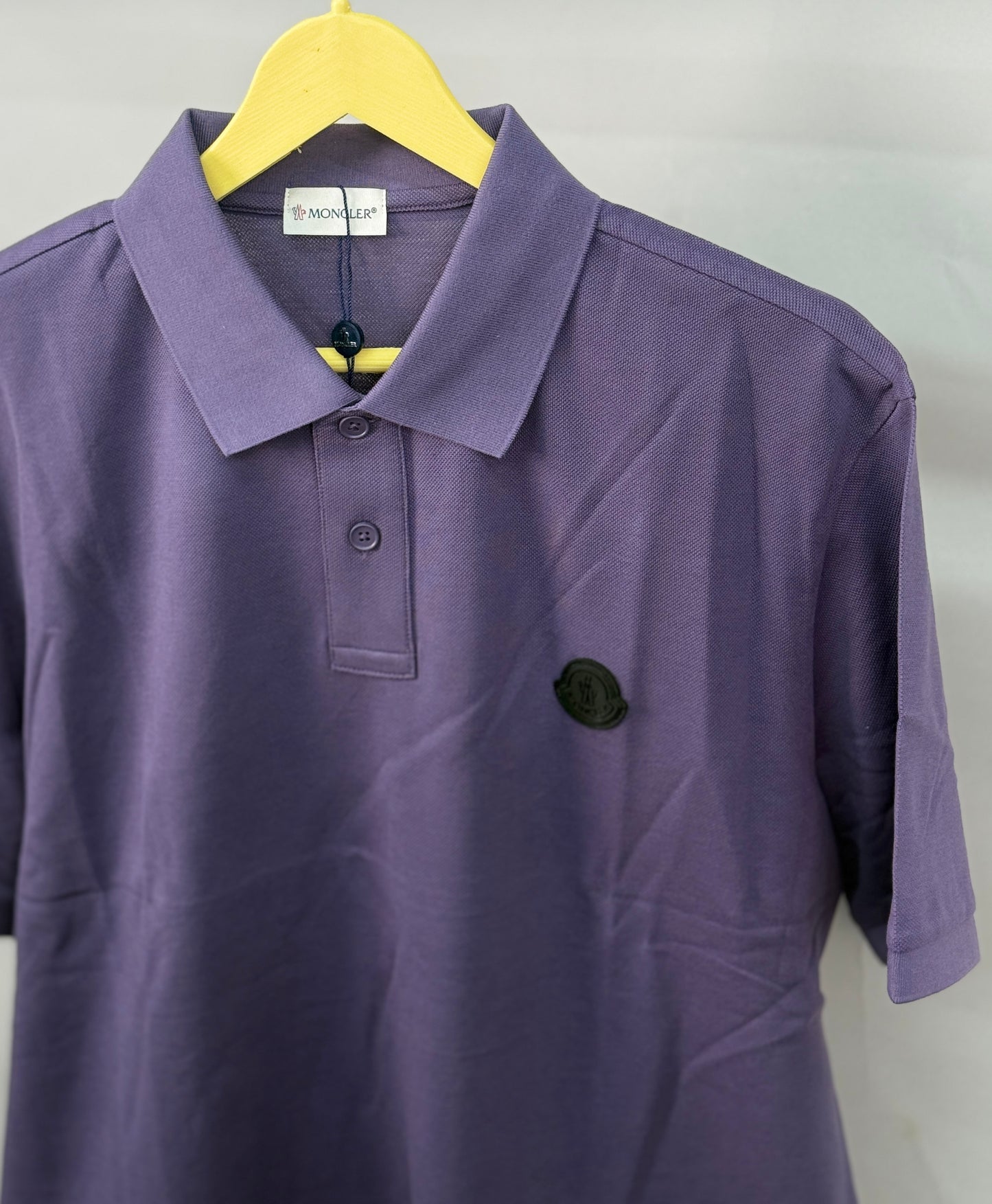 MONCLE_R POLO PURPLE TSHIRT