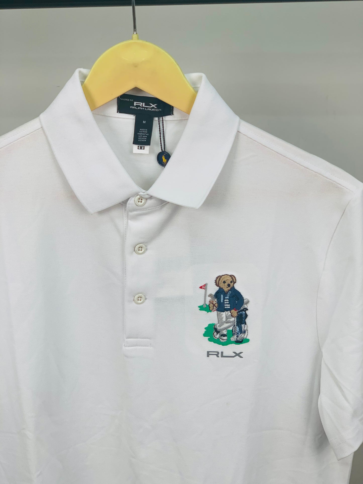 RL_X POLO WHITE TSHIRT