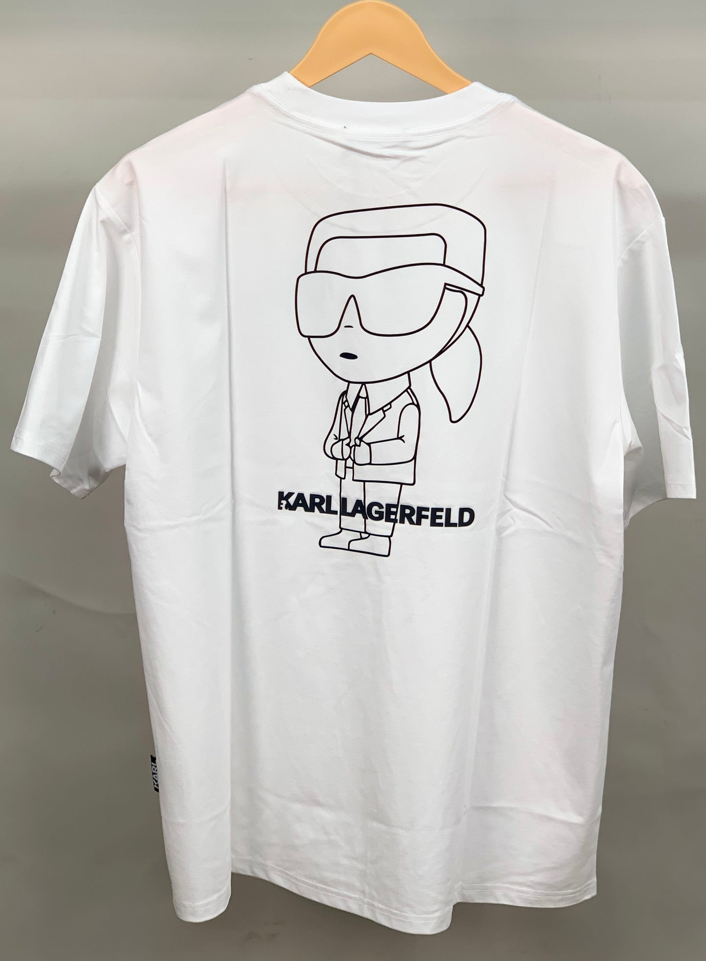 KAR_L LAGERFELD WHITE TSHIRT